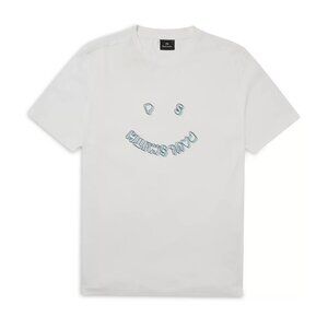 NWT Paul smith PS happy shadow smile tee men size S organic cotton